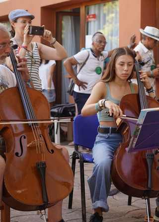 Cours de Violoncelle, Colonie de vacances Ulysséo, Cours violon-violoncelle